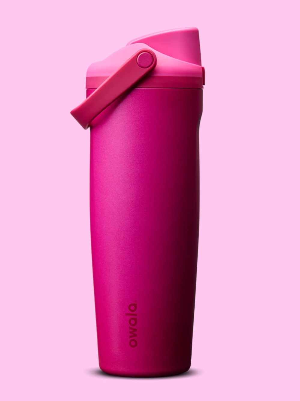 Owala Pink Insulated Travel Bottle